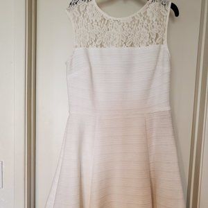 Beautiful White Dress with Lace